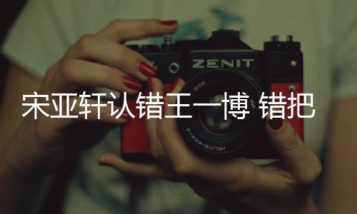 把王么回轩认认成如怎一博一博吴君错王 错宋亚事