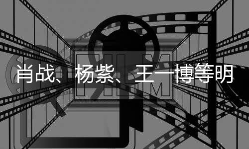 博等紫之夜官宣明星肖战杨王一微博出席